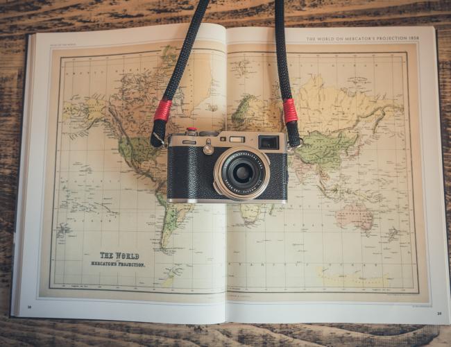 camera world map packing list