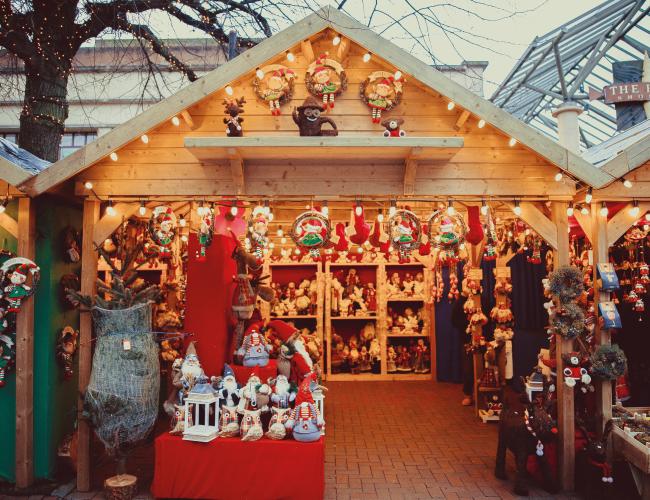 A European Christmas market
