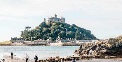 Saint Michaels Mount in Cornwall