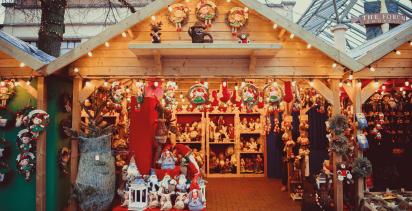 A European Christmas market