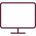 Icon of a computer monitor.
