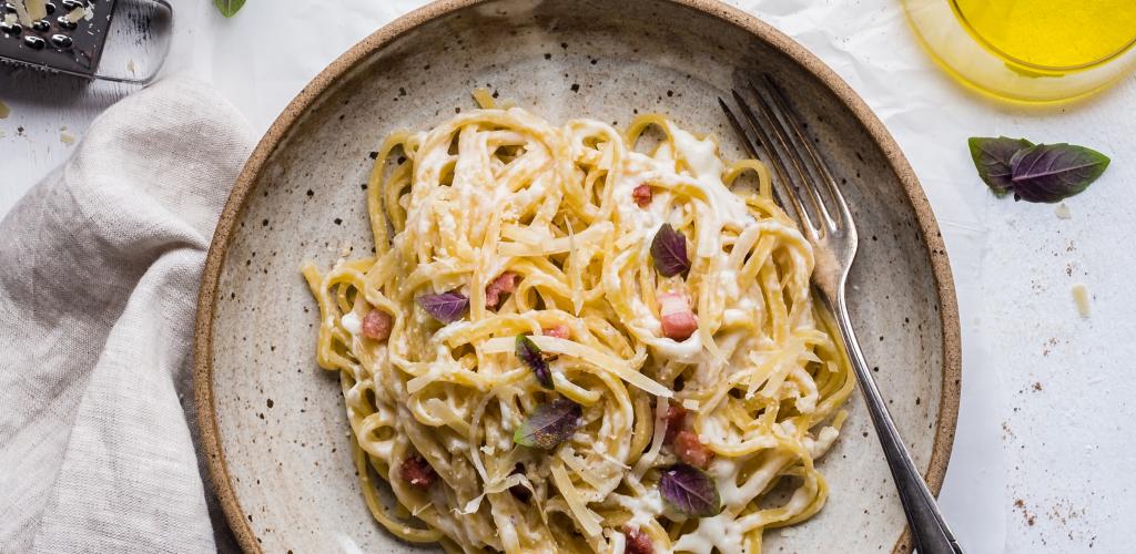 pasta on a plate