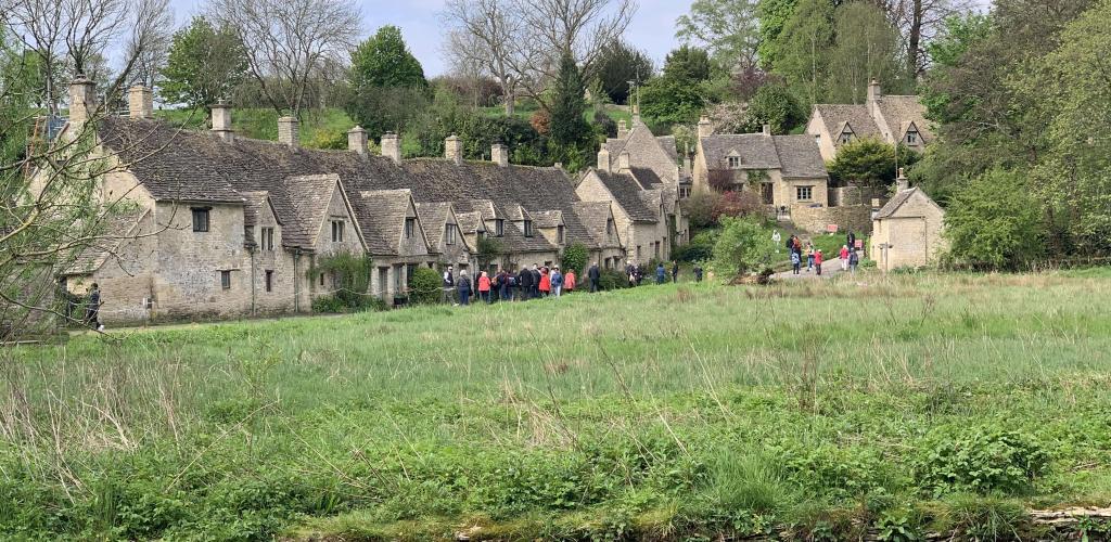 Charming cottages in the countryside in England