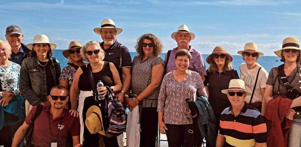 A group on a tour