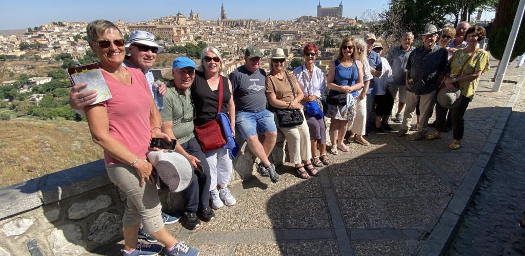 A group of guests on an Iberian Inspiration