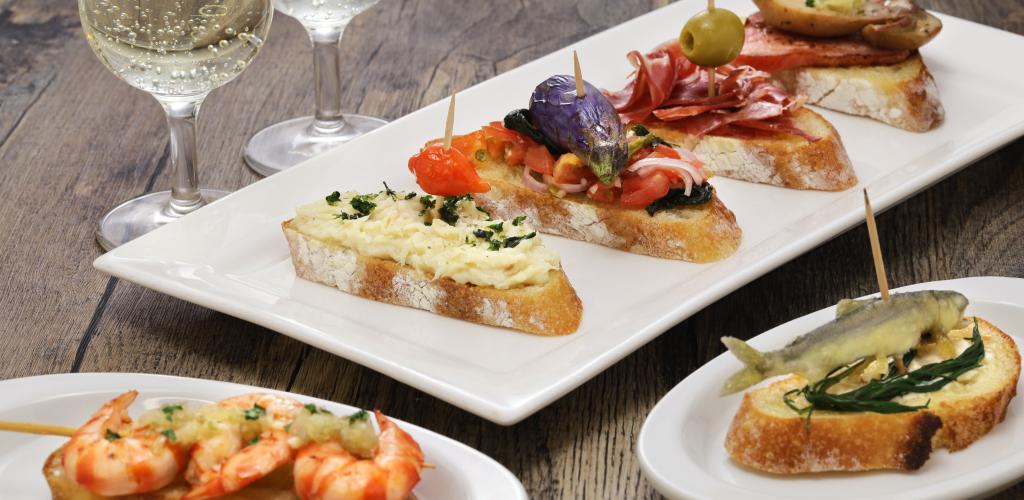 Spanish tapas selection
