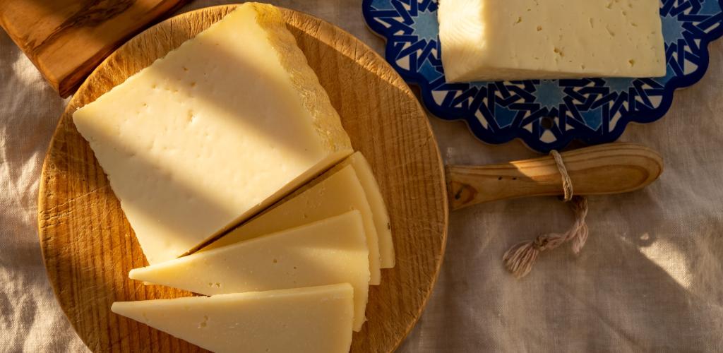 Manchego cheese platter