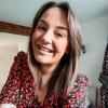girl smiling to camera 